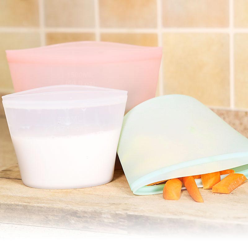 Customized Silicone Storage Bags