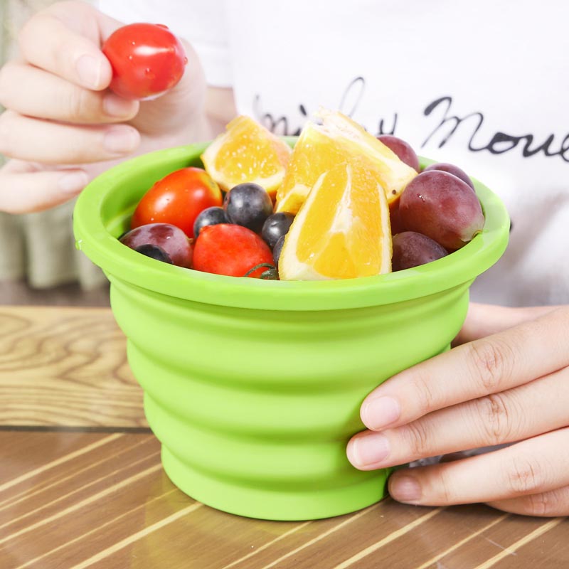 Customized Silicone Foldable Bowl