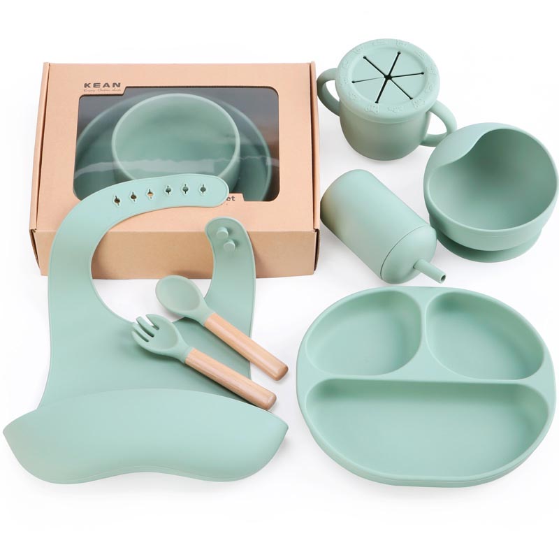 Silicone Suction Weaning Set Customized