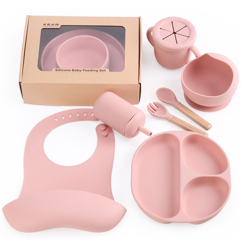 Silicone Suction Weaning Set Customized