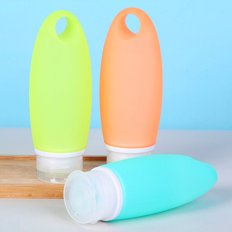 Silicone Travel Bottle with Hole