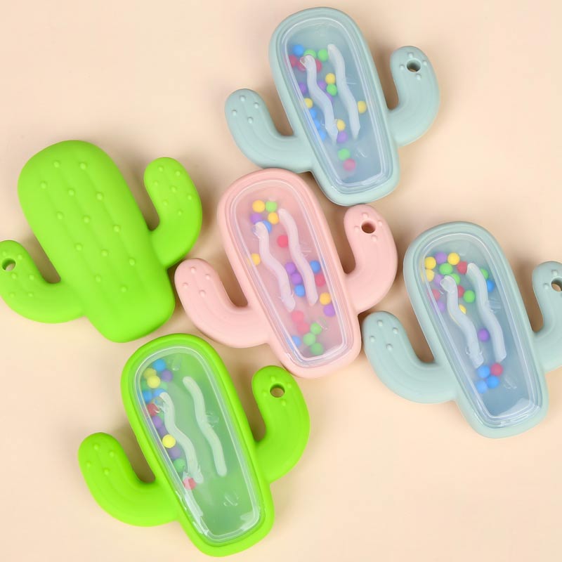 Cactus Silicone Teether