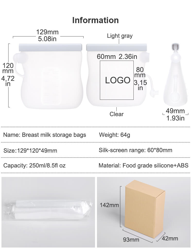 Reusable Breastmilk Bag