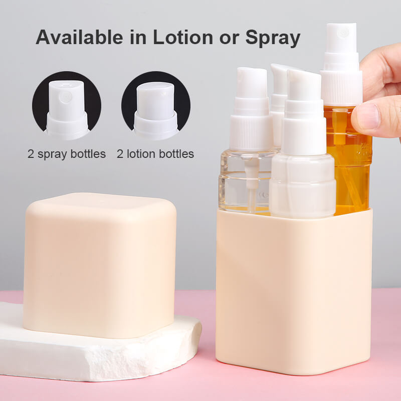 4 in 1 Travel Bottle Set
