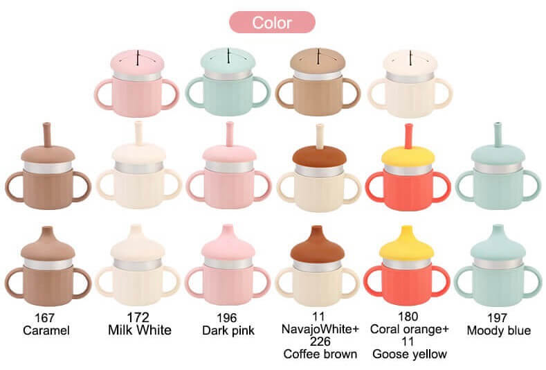 Stainless Steel Silicone Cup