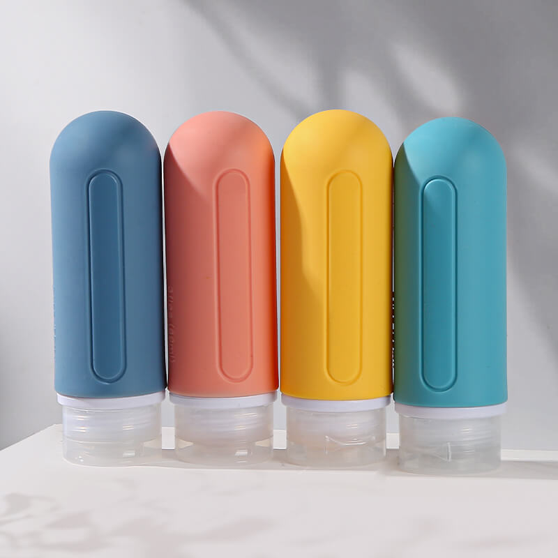 Capsule Silicone Travel Bottle