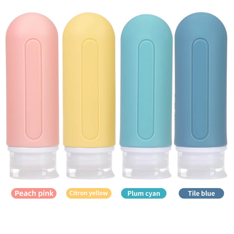 Capsule Silicone Travel Bottle