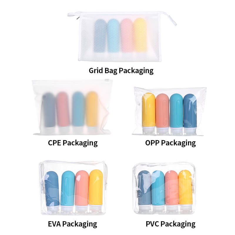 Capsule Silicone Travel Bottle