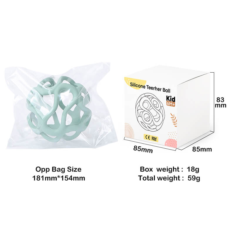 Silicone Teething Ball Hollow-out