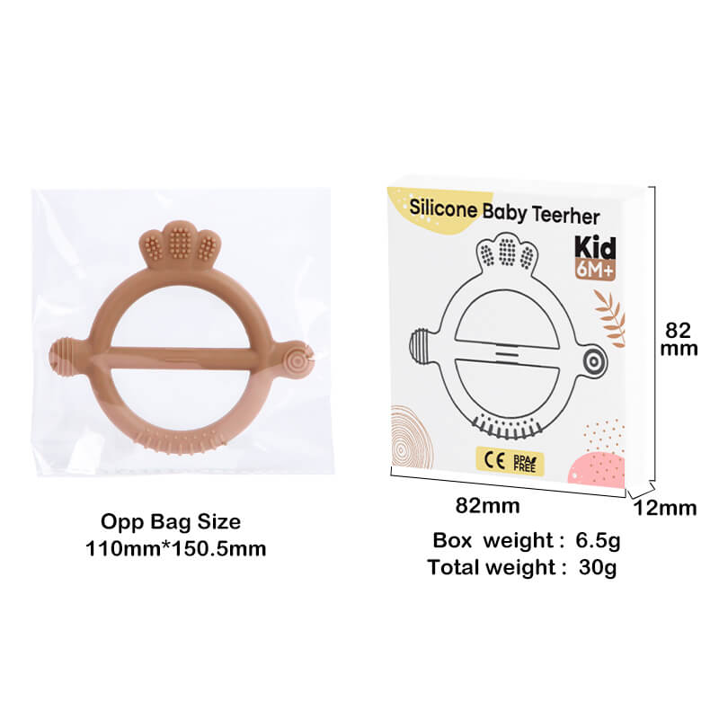 Rubber Ring Teether for Infant