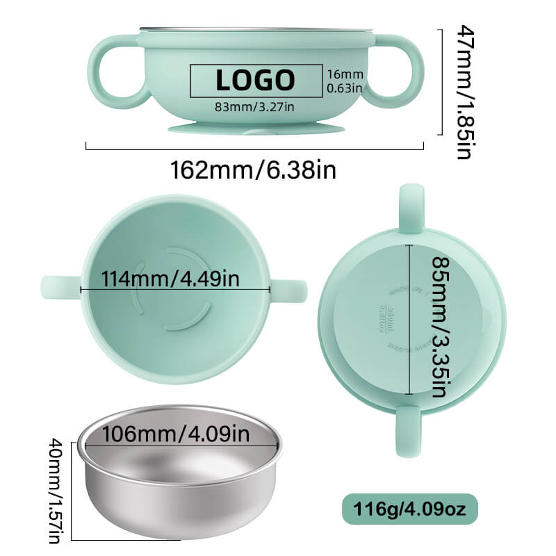 Infant Suction Feeding Bowls
