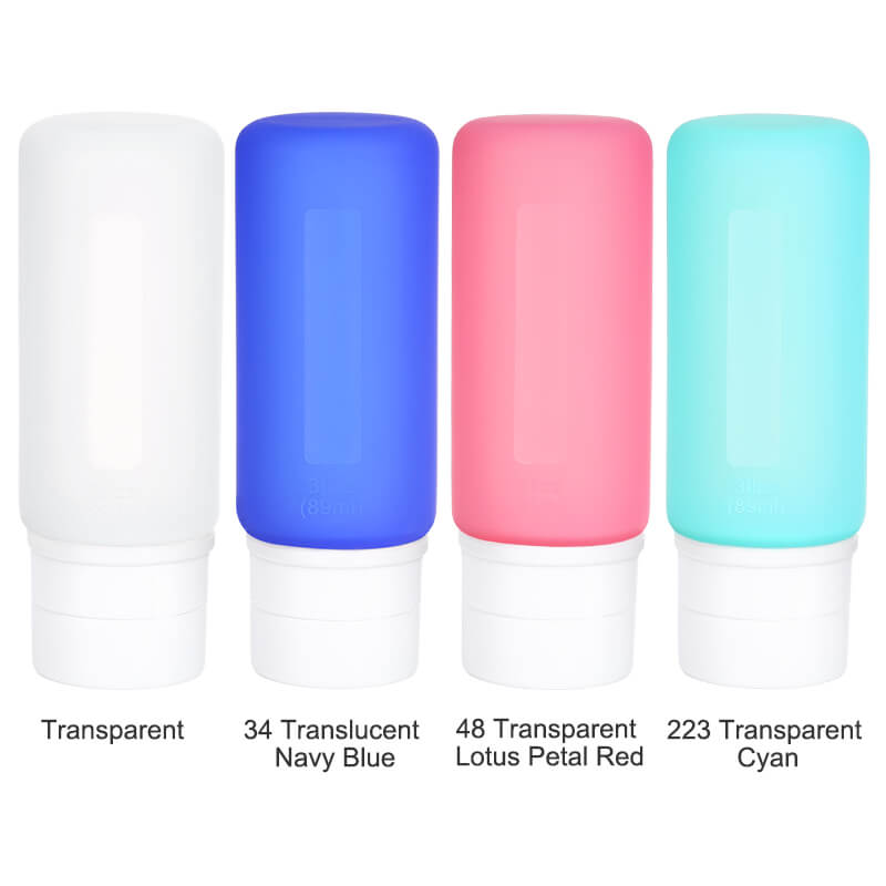 Silicone Travel Bottle With Applicator