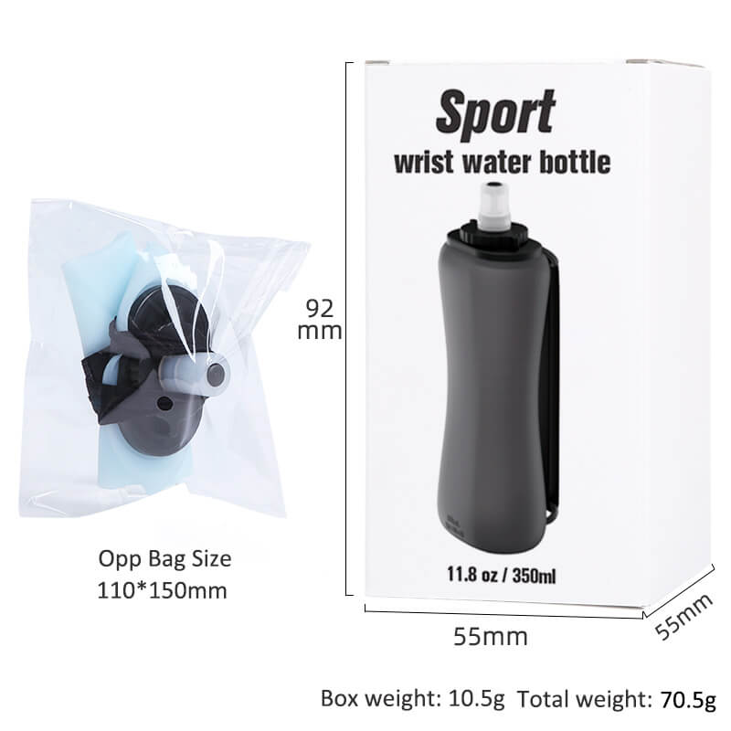 Silicone Handheld Sports Bottle