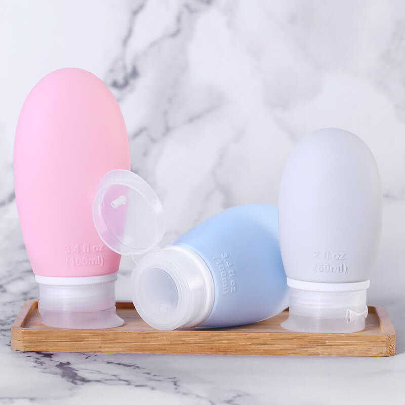 Upstanding Silicone Travel Bottle