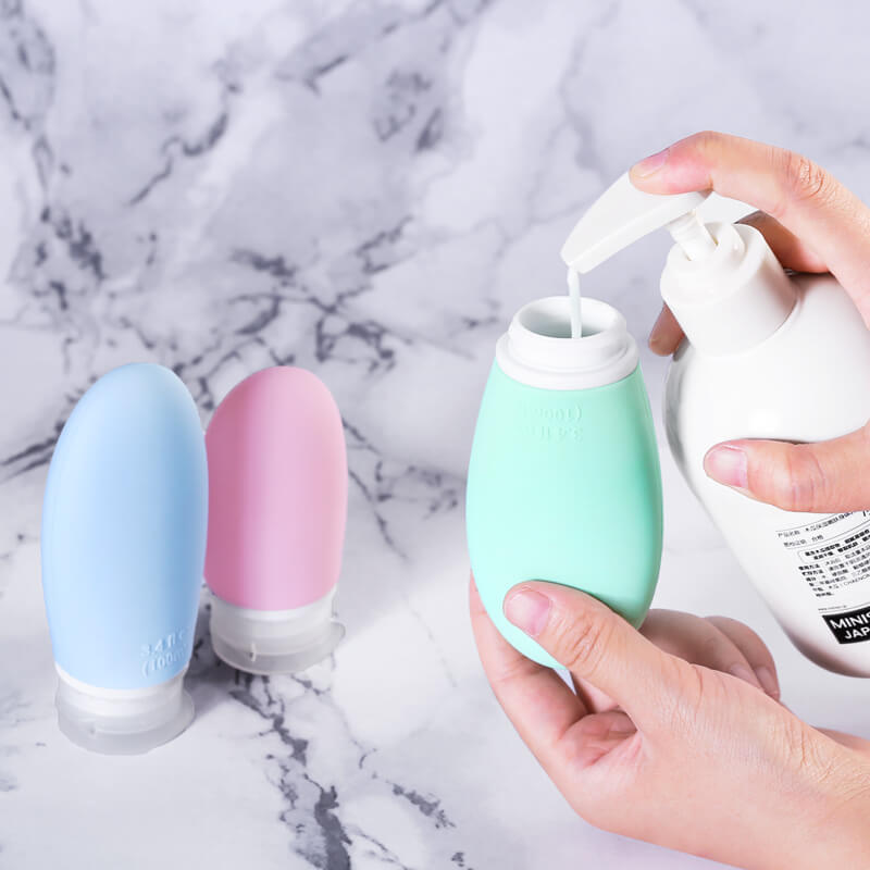 Upstanding Silicone Travel Bottle