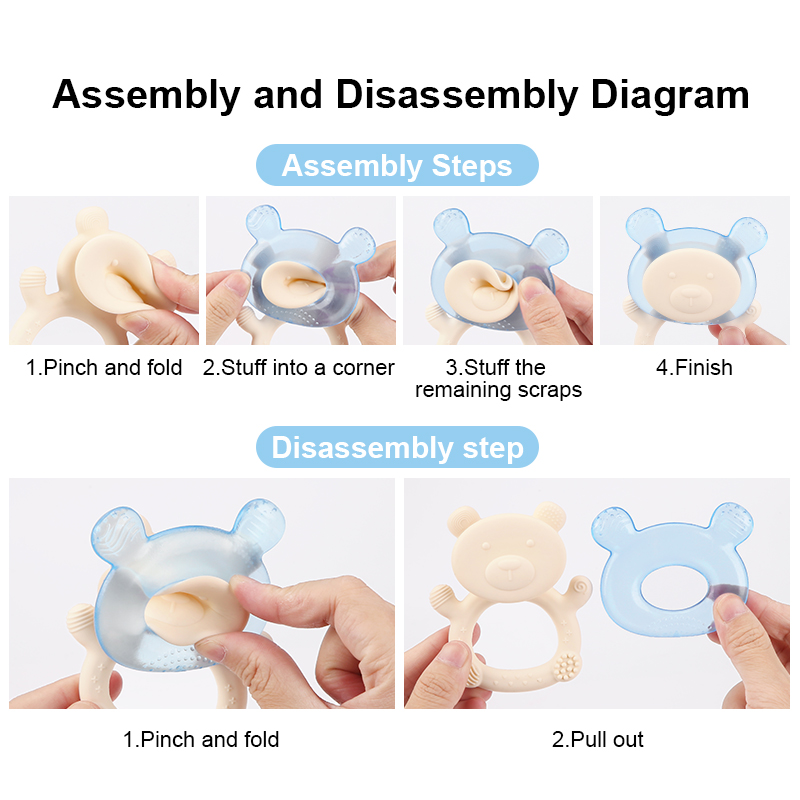 Cartoon Water-Filled Teether