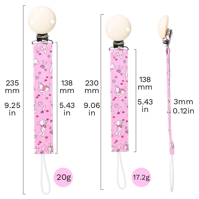 Cooling Material Pacifier Clip