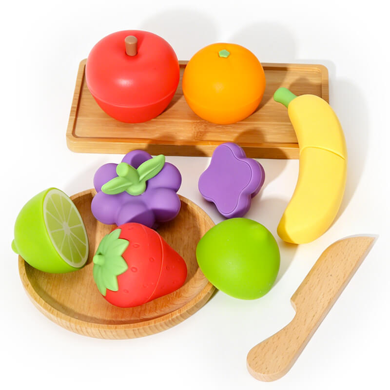 Silicone Fruit Cutting Toy Wholesale