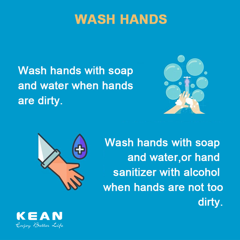 Wash hands