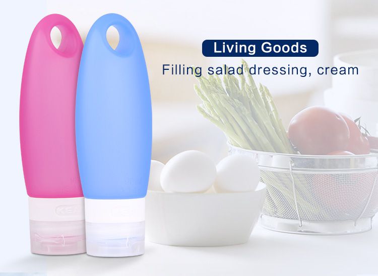 leak proof silicone travel bottles