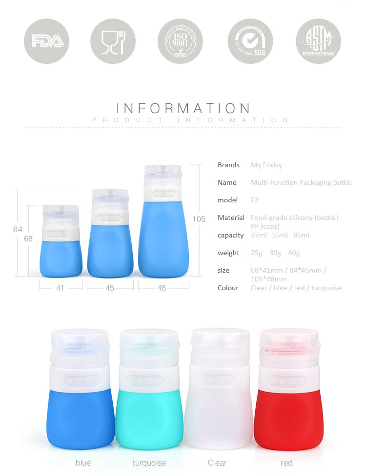 air travel toiletry bottles set wholesale