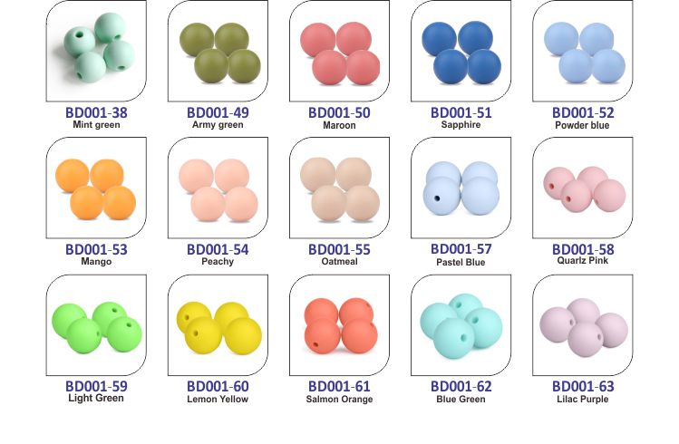 KEAN Silicone beads