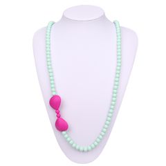 Food Grade Silicone Beads Necklace NK054