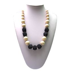 Teething beads necklace for babies NK020