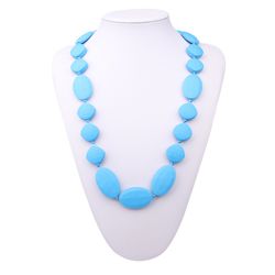 silicone beads necklace FK018
