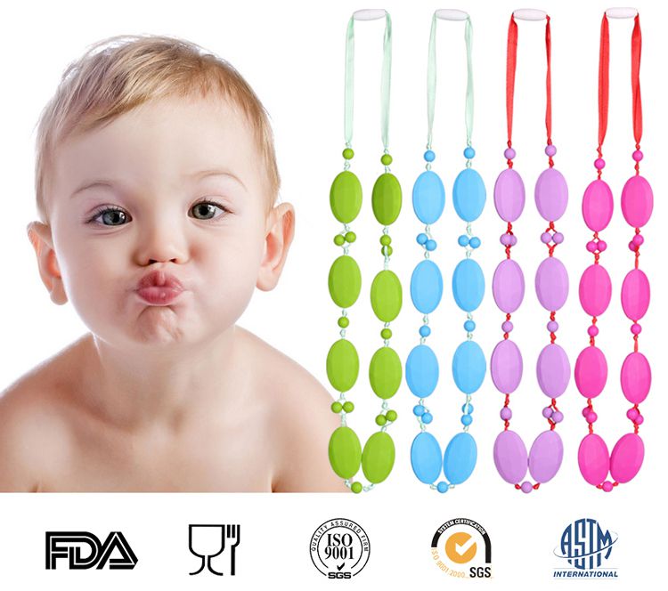 Silicone Teething Necklace For Mom Wholesale