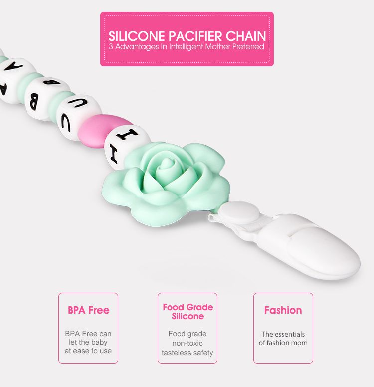 Bpa free pacifier clips wholesale