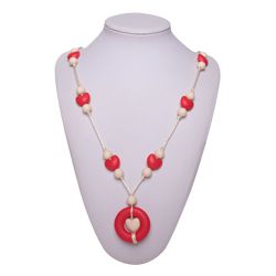 baby teething necklace for mom NK050