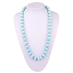 silicone teething necklace NK062