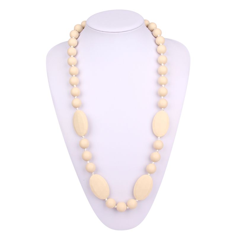 Silicone nursing necklace