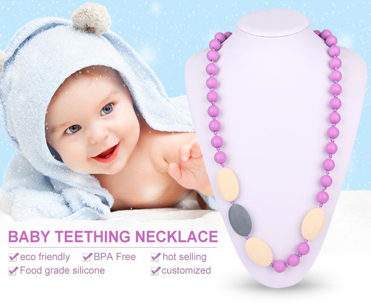 Silicone Necklace Wholesale, Silicone Nursing Necklace