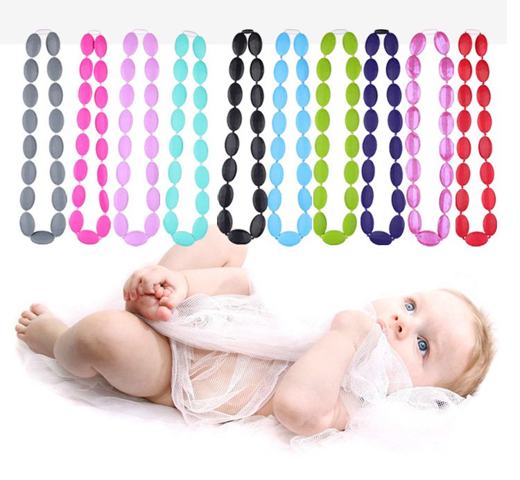 100% BPA free teething necklace for mom