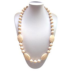 Silicone nursing necklace