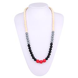 Silicone Bead necklace NK058