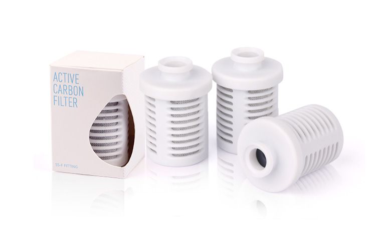 water bottle filter package