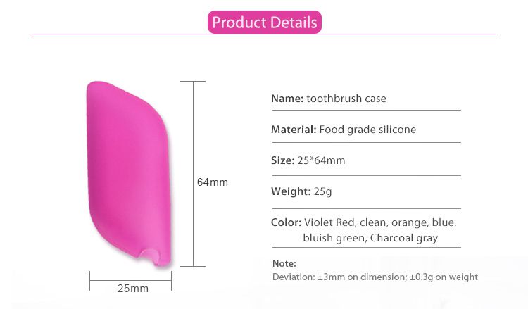 silicone toothbrush covers