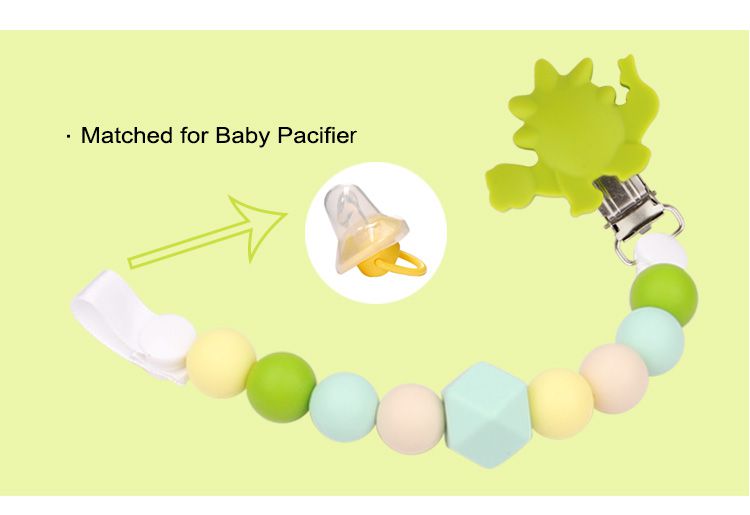 clipped to clothing , Avoid the pacifier fell on the ground, keep the pacifier clean