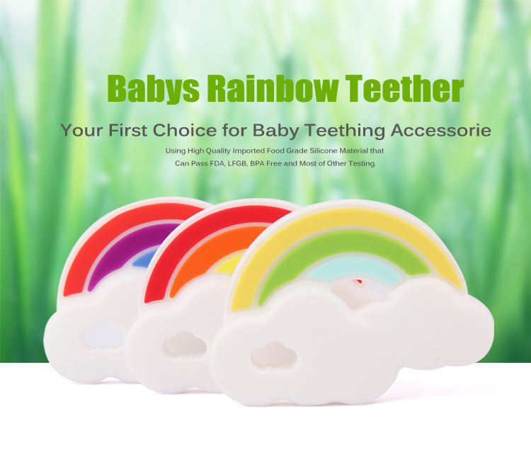 Silicone teething toys for baby
