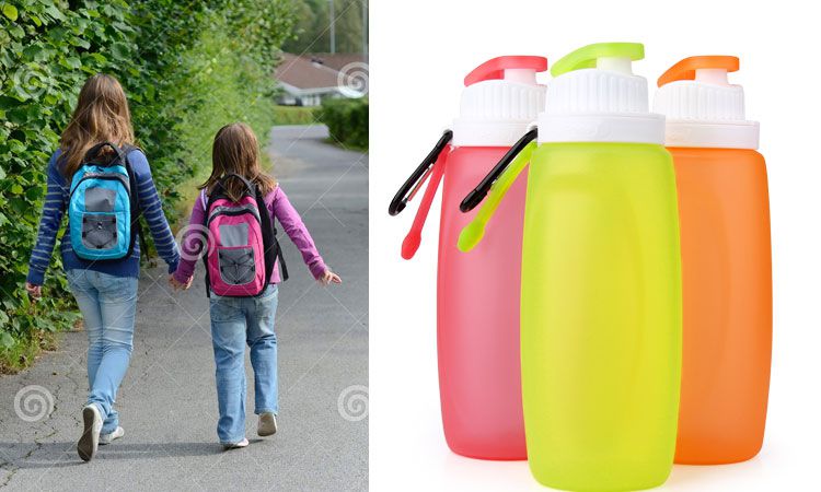 silicone collapsible water jug