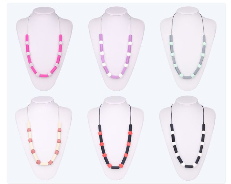 silicone beads necklace