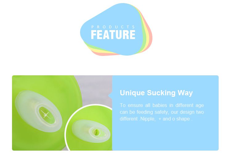  spill-proof silicone Squeeze food pouch