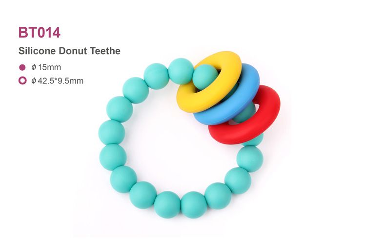 silicone teething ring wholesale food grade nontoxic silicone ring