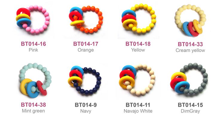 food grade silicone teething ring