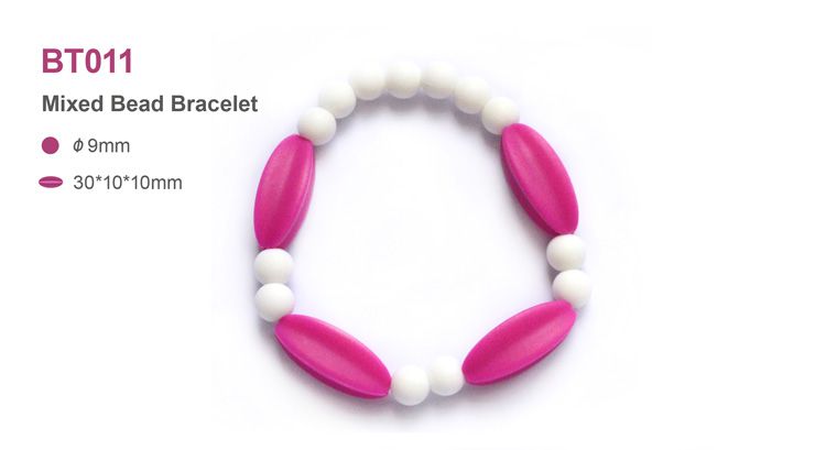 Teething bracelets or Anklet for babies, perfect nursing silicone bracelets