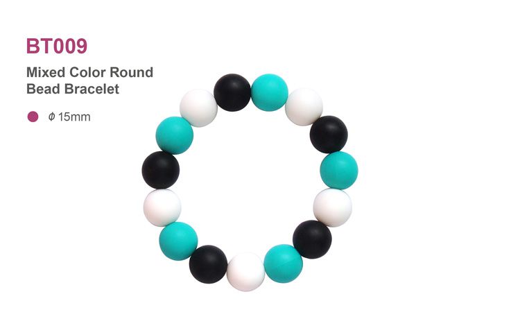 silicone chewbeads bracelet, Silicone Chew Beads Bracelet