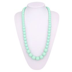 silicone teething necklaces